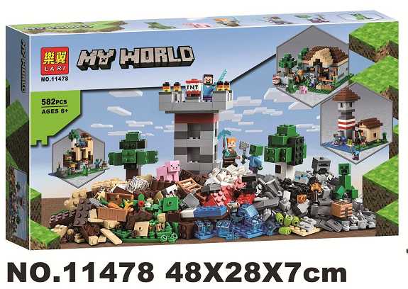 582pcs ȣȯ 21161 myworld crafting box 3.0   5 ..